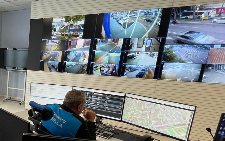 El sistema de videovigilancia permite detener en Marbella a dos ladrones