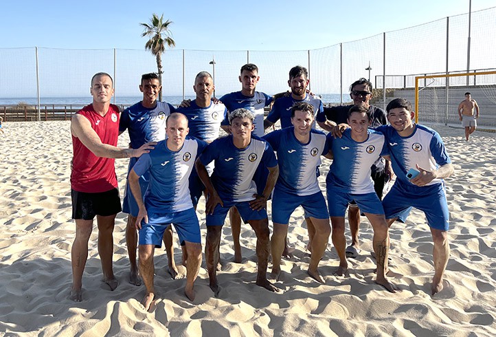 El CD Fútbol Playa Marbella ya disputa la Copa de Europa en Nazaré