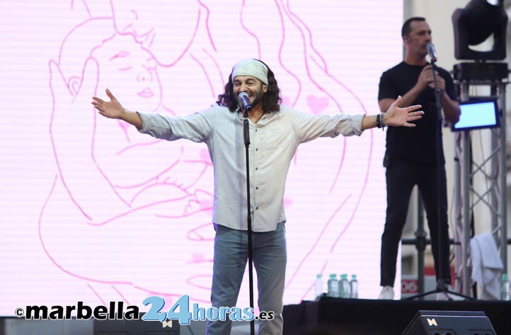 El concierto de El Arrebato pone fin a la Feria de Marbella 2025
