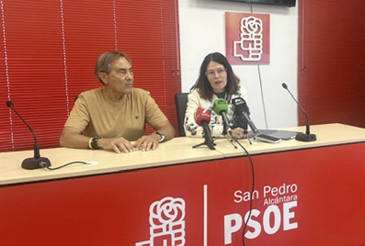 El PSOE pide que se actúe en la travesía de la carretera de Ronda en San Pedro