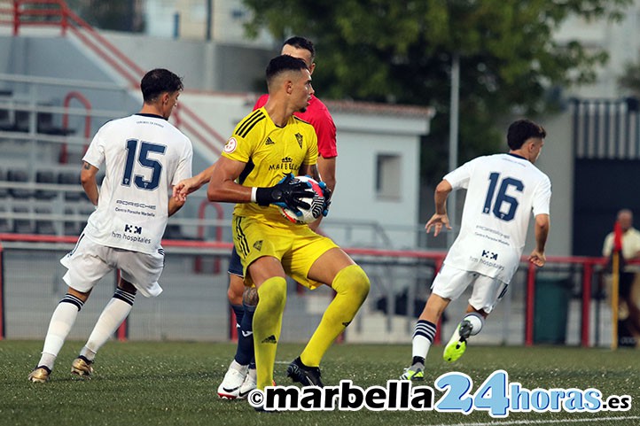 El Marbella FC rescinde el contrato del portero Yeray Béjar 