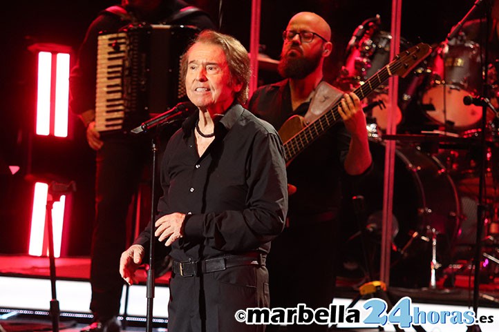 Raphael agranda su leyenda sobre el escenario de Starlite Marbella