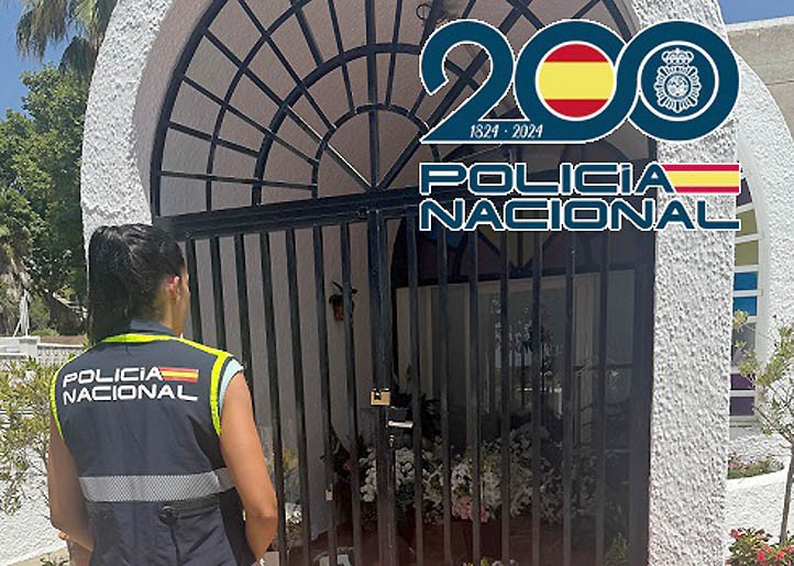 La Policía resuelve el robo en la capilla de la Virgen del Carmen en Marbella