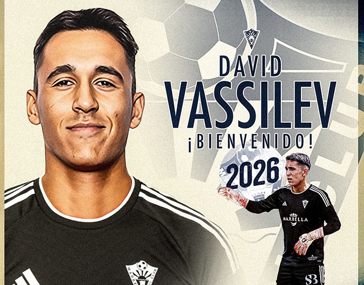 El primer refuerzo en la portería del Marbella es David Vassilev