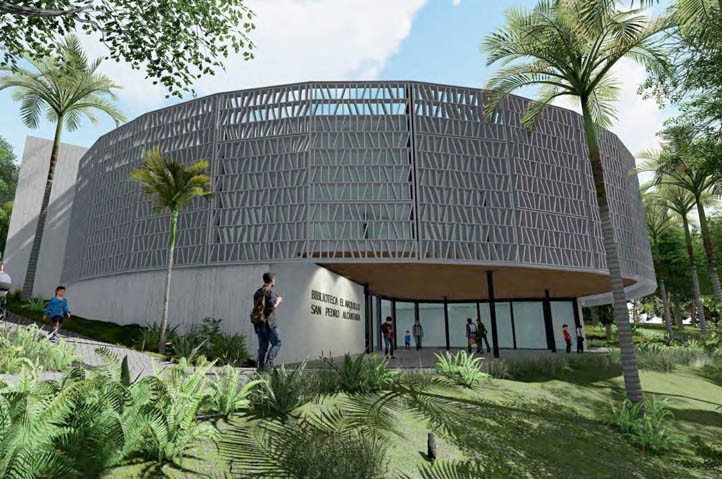 Anuncian el inicio de las obras de la biblioteca de San Pedro Alcántara