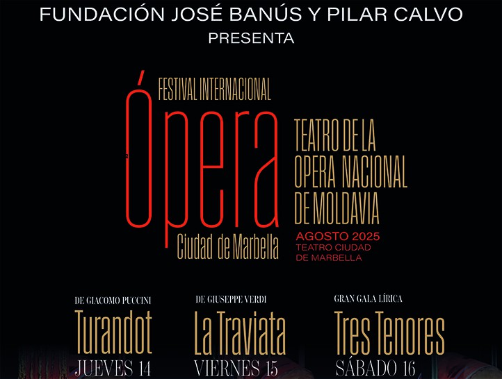 El Festival Internacional de Ópera de la Fundación Banús regresa en agosto