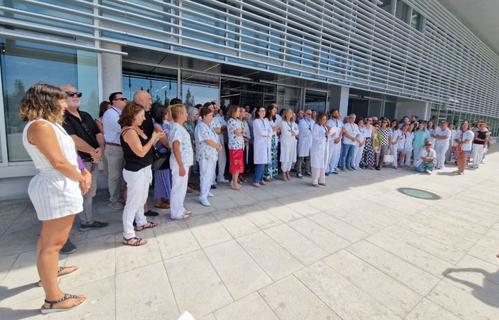 Actos de repulsa por las últimas agresiones en el Hospital Costa del Sol