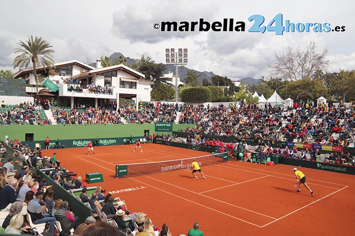 Marbella pagará 121.000 euros para acoger la Copa Davis 2025