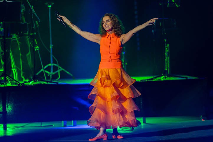 Ana Belén emociona en Starlite Marbella en su regreso a los escenarios