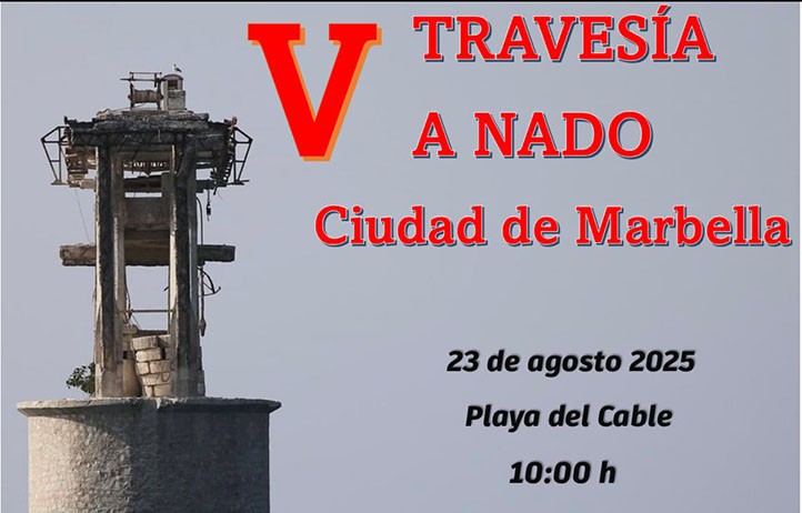 La V Travesía a Nado Ciudad de Marbella será el próximo 23 de agosto