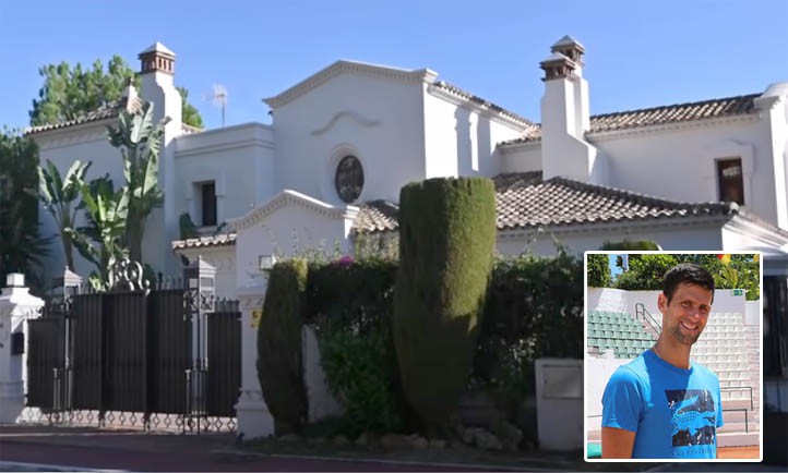 Marbella vuelve a multar a Djokovic por las obras ilegales en su mansión