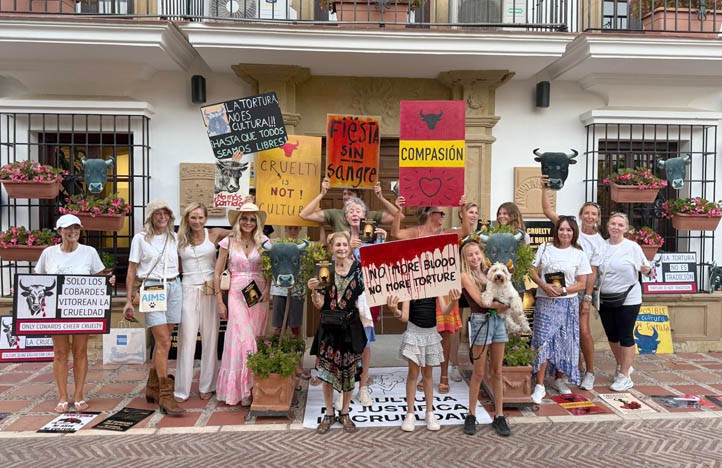 Activistas vuelven a pedir el fin de las corridas de toros en Marbella