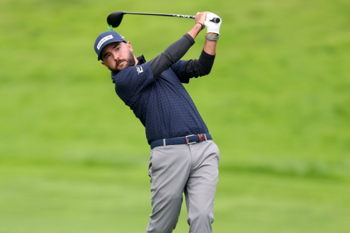 Ángel Hidalgo, tercero en el Irish Open con récord de birdies en una ronda