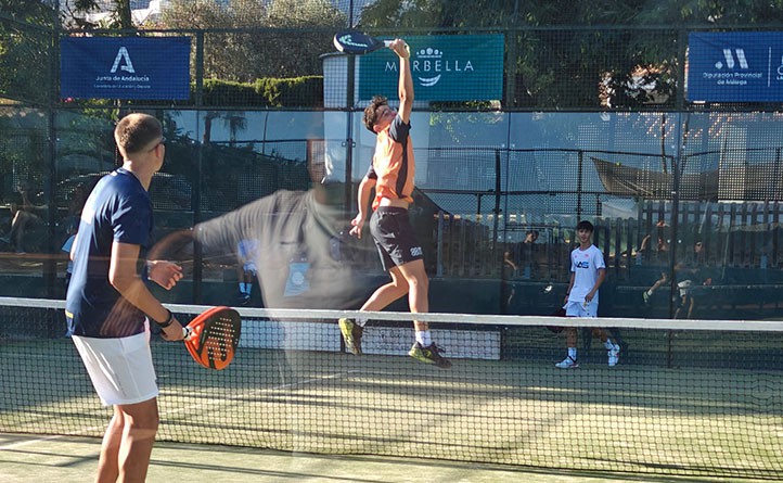 Gran nivel de pádel en Marbella en la 7ª prueba del Circuito Andaluz de Menores