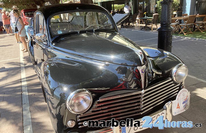 Los coches antiguos tomarán de nuevo las calles de San Pedro y Marbella