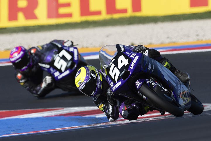 El marbellí Jesús Ríos vuelve al podio en el circuito de Misano