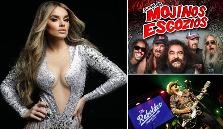 Melody, Los Rebeldes y Mojinos Escocíos, en la Feria de San Pedro 2025