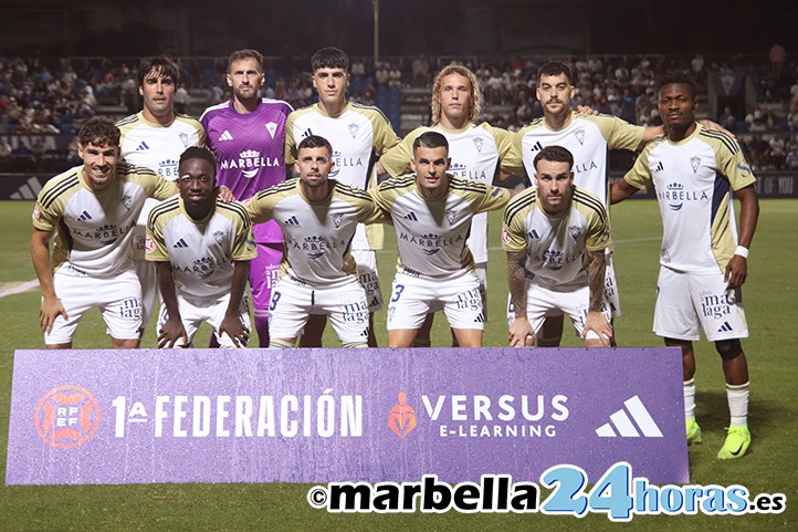 El Marbella FC sigue en el exclusivo grupo de invictos a base de empates