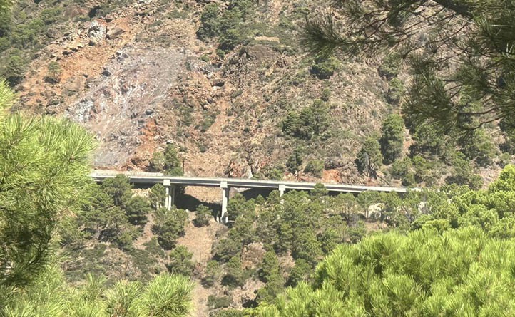 La carretera de San Pedro a Ronda recupera la normalidad tras siete meses