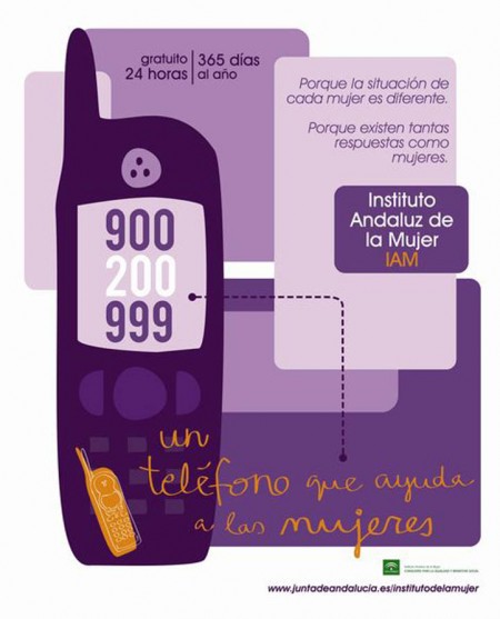 Un tercio de las llamadas al Teléfono de la Mujer son por violencia de género