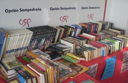 OSP recoge libros y material escolar para las familias más necesitadas