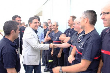 Bendodo destaca la gran labor de los bomberos del Consorcio Provincial