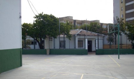 El Ayuntamiento realiza labores de limpieza y poda en los centros educativos