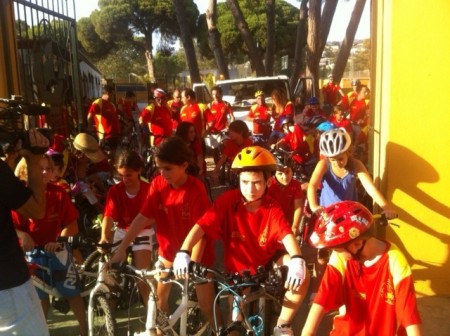 Las Chapas se sube a la bicicleta