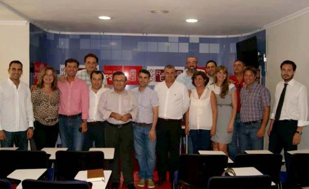 Secretarios generales del PSOE de la Costa del Sol se reúnen para impulsar políticas contra la crisis