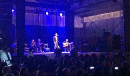 Pitingo pone el broche musical a una Feria 2012 que llega a su fin