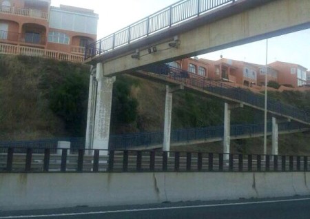 El radar de tramo en la A-7, a la altura del Faro de Calaburras, empezará a funcionar el viernes 28