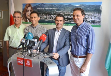 Secretarios generales de la Costa avalan la candidatura de Susana Díaz a las primarias del PSOE-A