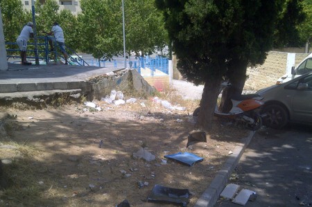 IU reclama diversas obras básicas de urbanización en Las Albarizas