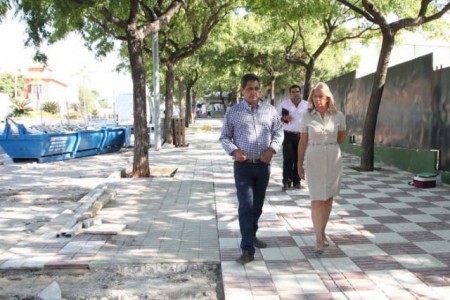 El Ayuntamiento mejora la avenida Príncipe de Asturias de San Pedro