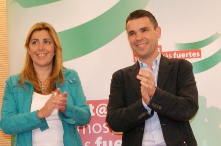 El PSOE de Marbella muestra su apoyo a Susana Díaz, nueva presidenta de la Junta de Andalucía
