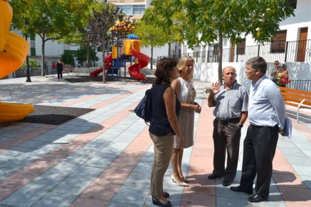 Finaliza la recuperación de la plaza Marques del Turia de Marbella