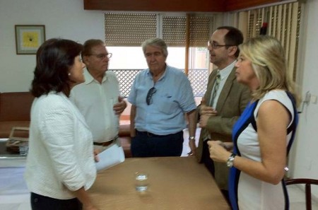 El PP recaba el apoyo del Colegio de Médicos para pedir que concluyan las obras del Hospital Costa del Sol