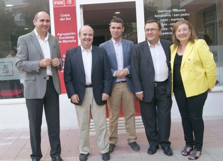Zarrías anuncia en Marbella un recurso ante el Constitucional si el PP aprueba la reforma local