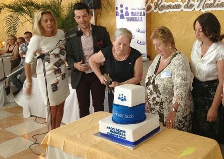 Más de 250 personas celebran el X aniversario de Marbella Voluntaria