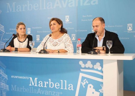 La actriz Esther Lara estrena en Marbella su película 