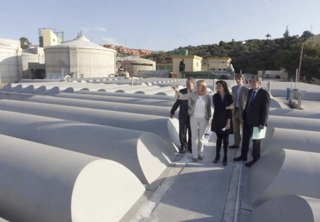 Las obras de la depuradora mejoran el abastecimiento a campos de golf