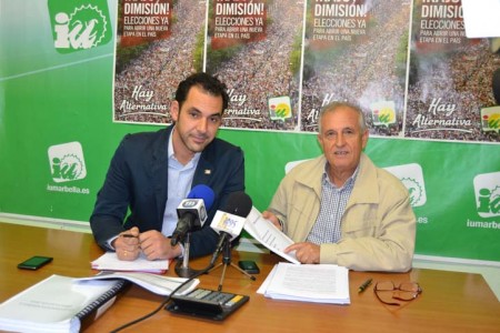 IU achaca a la presión fiscal el aumento en los presupuestos 2014