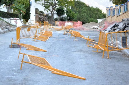 Las rachas de viento alcanzan los 75 kilómetros por hora en Marbella