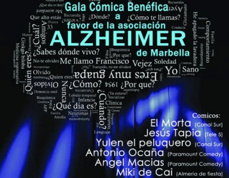 Seis cómicos colaboran en la gala a favor de la Asociación de Alzheimer