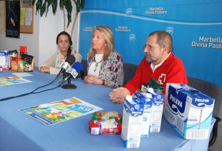 NNGG se moviliza para conseguir 5.000 kilos de comida para Cruz Roja