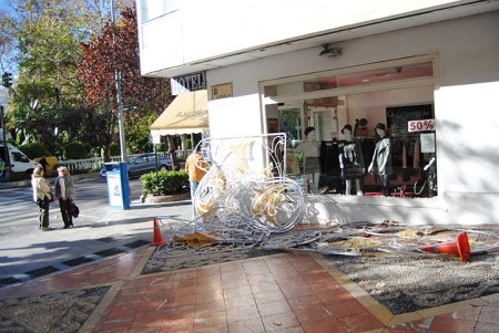 Rachas de viento de 81 kilómetros por hora originan diversos destrozos