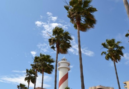 Las rachas de viento alcanzan en Marbella los 94 kilómetros por hora