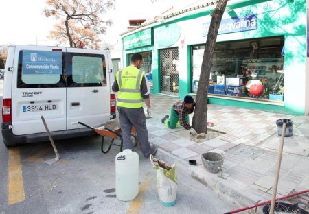 El Ayuntamiento ejecuta actuaciones para la mejora del asfaltado