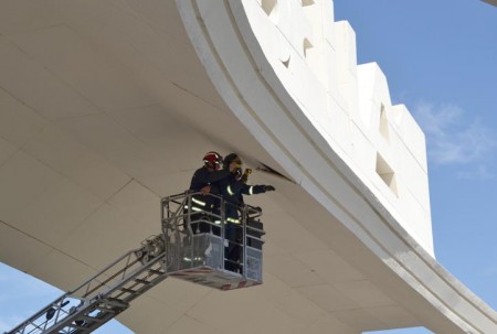 El Consistorio decidirá antes de fin de mes el futuro del arco de Marbella