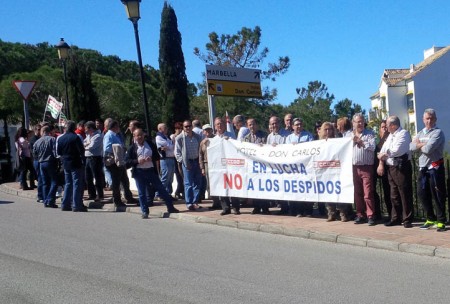 Trabajadores del Don Carlos, contra el despido de cinco compañeros